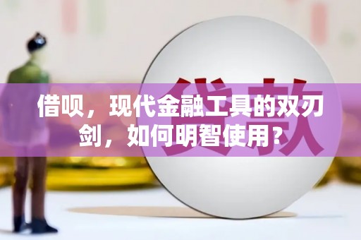 昔阳借呗，现代金融工具的双刃剑，如何明智使用？