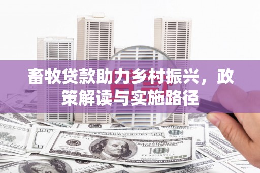 昔阳畜牧贷款助力乡村振兴，政策解读与实施路径