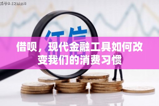 昔阳借呗，现代金融工具如何改变我们的消费习惯