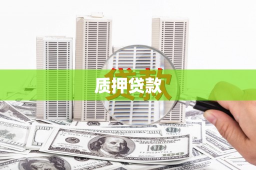 昔阳质押贷款