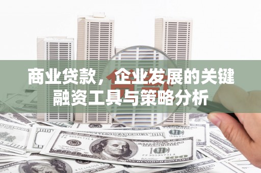 昔阳商业贷款，企业发展的关键融资工具与策略分析