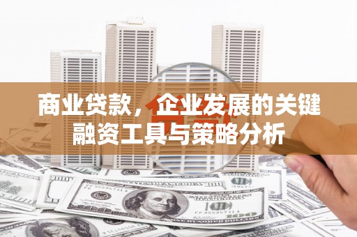 昔阳商业贷款，企业发展的关键融资工具与策略分析