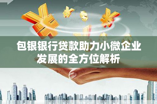 昔阳包银银行贷款助力小微企业发展的全方位解析