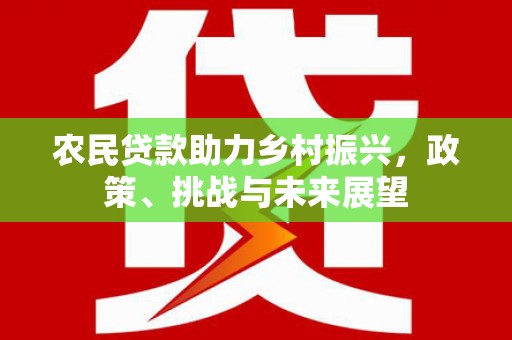 昔阳农民贷款助力乡村振兴，政策、挑战与未来展望