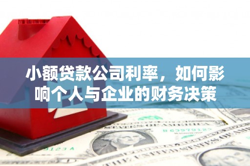 昔阳小额贷款公司利率，如何影响个人与企业的财务决策