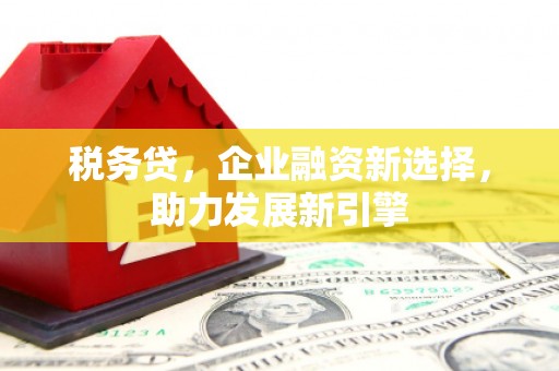 昔阳税务贷，企业融资新选择，助力发展新引擎