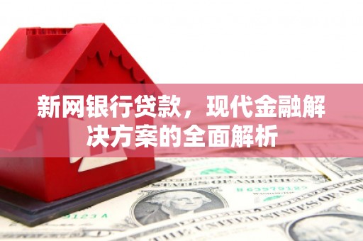 昔阳新网银行贷款，现代金融解决方案的全面解析