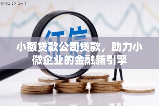 昔阳小额贷款公司贷款，助力小微企业的金融新引擎