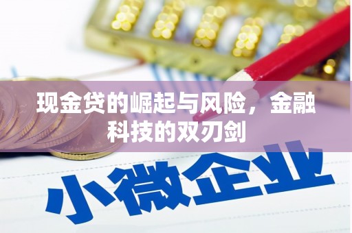 昔阳现金贷的崛起与风险，金融科技的双刃剑